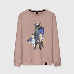 Мужской свитшот Дайнслейф и маленькие путешественники