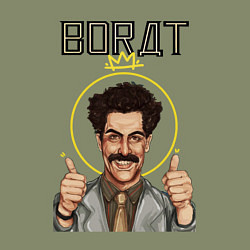 Свитшот хлопковый мужской Sacha, цвет: авокадо — фото 2