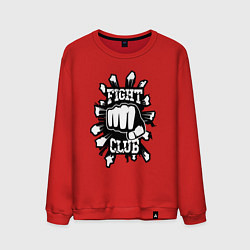 Свитшот хлопковый мужской F Club, цвет: красный