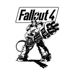Свитшот хлопковый мужской Fallout 4 Hero!, цвет: белый — фото 2