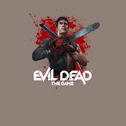 Свитшот хлопковый мужской Ash Evil Dead, цвет: утренний латте — фото 2