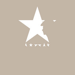 Свитшот хлопковый мужской David bowie,, цвет: миндальный — фото 2