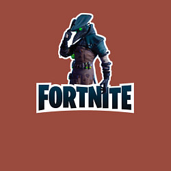 Свитшот хлопковый мужской Fortnite - Plague Doctor, цвет: кирпичный — фото 2