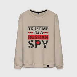 Мужской свитшот Русский шпион
