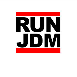 Свитшот хлопковый мужской Run JDM Japan, цвет: белый — фото 2