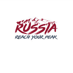 Свитшот хлопковый мужской Россия - Будь на вершине, цвет: белый — фото 2