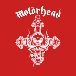 Свитшот хлопковый мужской Motorhead lemmy, цвет: красный — фото 2