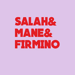 Свитшот хлопковый мужской Salah - Mane - Firmino, цвет: лаванда — фото 2