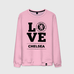 Свитшот хлопковый мужской Chelsea Love Классика, цвет: светло-розовый