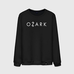 Мужской свитшот Ozark white logo