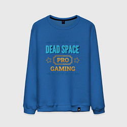 Свитшот хлопковый мужской Dead Space PRO Gaming, цвет: синий