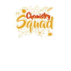 Свитшот хлопковый мужской Chemistry Squad, цвет: белый — фото 2