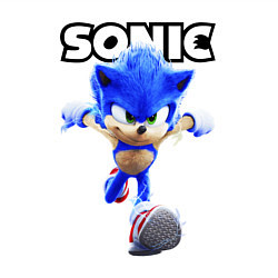 Свитшот хлопковый мужской Sonic the Hedgehog 2, цвет: белый — фото 2