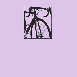 Свитшот хлопковый мужской Ride bikes, цвет: лаванда — фото 2