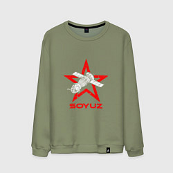 Мужской свитшот Soyuz - Space