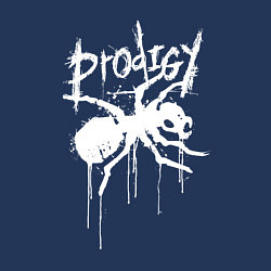 Свитшот хлопковый мужской Draw white logo - Ant, цвет: тёмно-синий — фото 2