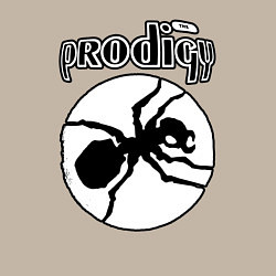 Свитшот хлопковый мужской The prodigy ant, цвет: миндальный — фото 2