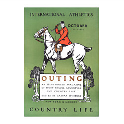 Свитшот хлопковый мужской Outing Винтажная обложка журнала, цвет: белый — фото 2