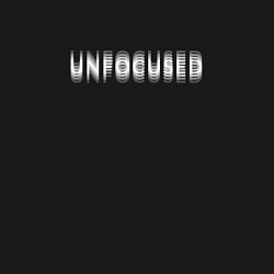Свитшот хлопковый мужской Unfocused Не в Фокусе, цвет: черный — фото 2