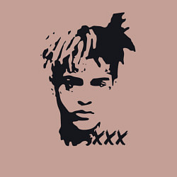 Свитшот хлопковый мужской XXXTENTACION Look At Me, цвет: пыльно-розовый — фото 2