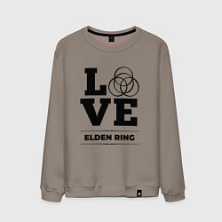 Свитшот хлопковый мужской Elden Ring Love Classic, цвет: утренний латте
