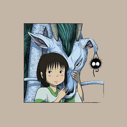 Свитшот хлопковый мужской Haku & Sen, цвет: миндальный — фото 2