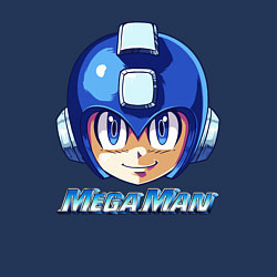 Свитшот хлопковый мужской Mega Man - Rockman, цвет: тёмно-синий — фото 2