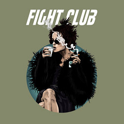 Свитшот хлопковый мужской Helena Bonham Carter, цвет: авокадо — фото 2