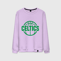 Свитшот хлопковый мужской Celtics Baller, цвет: лаванда