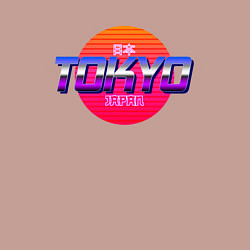 Свитшот хлопковый мужской Retrowave Tokyo, цвет: пыльно-розовый — фото 2