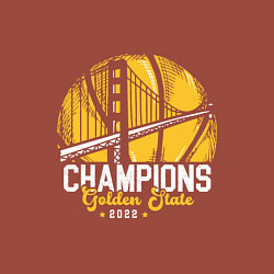 Свитшот хлопковый мужской Golden State - Champs, цвет: кирпичный — фото 2