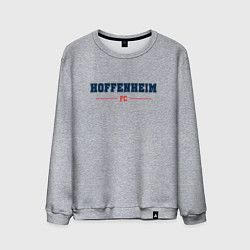 Свитшот хлопковый мужской Hoffenheim FC Classic, цвет: меланж