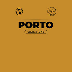 Свитшот хлопковый мужской Porto Униформа Чемпионов, цвет: горчичный — фото 2