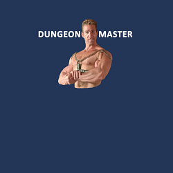 Свитшот хлопковый мужской Dungeon Master Billy, цвет: тёмно-синий — фото 2