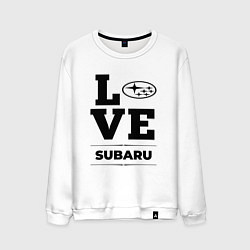 Мужской свитшот Subaru Love Classic