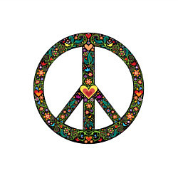 Свитшот хлопковый мужской Pacific symbol, цвет: белый — фото 2