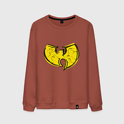 Свитшот хлопковый мужской Style Wu-Tang, цвет: кирпичный