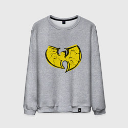 Свитшот хлопковый мужской Style Wu-Tang, цвет: меланж