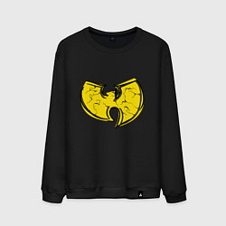 Свитшот хлопковый мужской Style Wu-Tang, цвет: черный