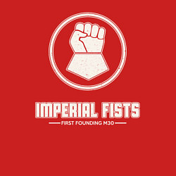 Свитшот хлопковый мужской Имперские кулаки лого винтаж, цвет: красный — фото 2