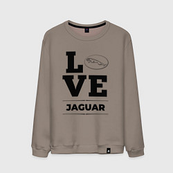 Свитшот хлопковый мужской Jaguar Love Classic, цвет: утренний латте
