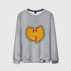 Свитшот хлопковый мужской Wu-Tang Colors, цвет: меланж