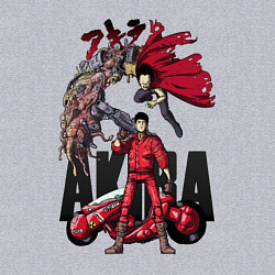 Свитшот хлопковый мужской Akira anime, цвет: меланж — фото 2