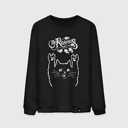 Мужской свитшот The Rasmus рок кот
