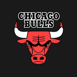 Свитшот хлопковый мужской Chicago Bulls, цвет: черный — фото 2