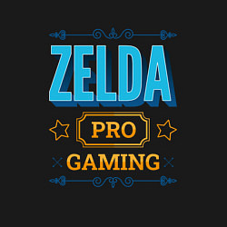 Свитшот хлопковый мужской Игра Zelda pro gaming, цвет: черный — фото 2