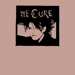 Свитшот хлопковый мужской The Cure Роберт Смит, цвет: пыльно-розовый — фото 2