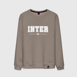 Мужской свитшот Inter football club классика