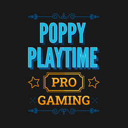 Свитшот хлопковый мужской Игра Poppy Playtime pro gaming, цвет: черный — фото 2