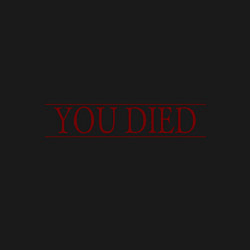 Свитшот хлопковый мужской Dark Souls - You Died, цвет: черный — фото 2